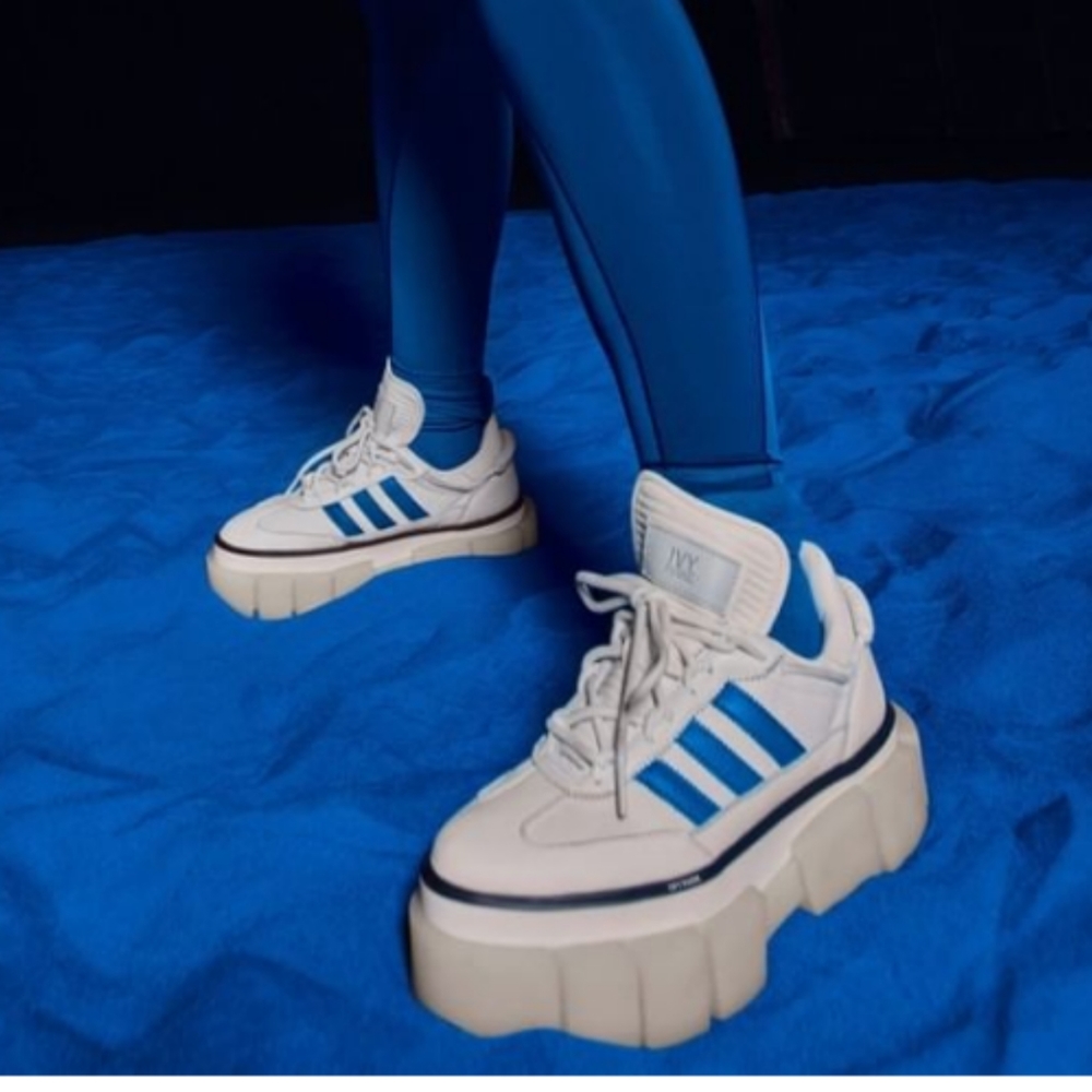 Ivy park x Adidas platform shoes